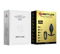 Pretty Love Regina Plug Anal - Vibrador Recargable Con Diseño Elegante Y Funcional