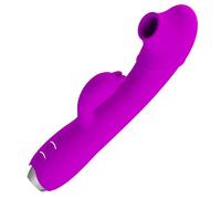 Pretty Love Regina Vibrador Succionador Recargable Morado - Diseño Ergonómico Para Placer Personalizado