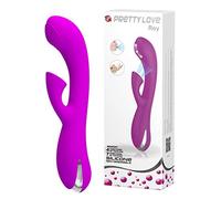 Pretty Love Roy Vibrador Deep Rose Ø 3,5 x 21 cm