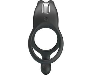 Pretty Love Seth - Anillo Vibrador para el Pene para hombre Negro 12,1