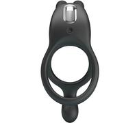 Pretty Love Seth - Anillo Vibrador para el Pene para hombre Negro 12,1