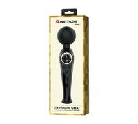 Pretty Love Vibrador Varita Skyler con pantalla LED Ø 5,5 x 22,4 cm Negro