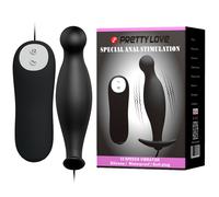 Pretty love Special Anal juguete sexual Plug liso 12 vibración unisex