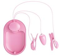 Pretty Love Surprise Box Pinzas Electro Estimulación Rosa - Estimulación Sensorial Con Estilo Elegante