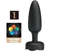 Pretty Love Tarion - Plug anal con luz LED, 12,5 cm