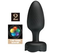 PRETTY LOVE - VARIAN PLUG ANAL CON LUZ LED 10.8 CM