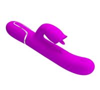 Pretty Love Vibrador Rabbit con Licking Fucsia 1ud