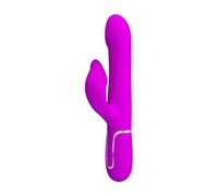 PRETTY LOVE - VIBRADOR RABBIT PERLAS VIOLETA