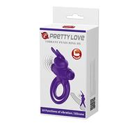 Pretty Love Vibrierender Penisring III Purple 9,7 x 5,6 x 4 cm