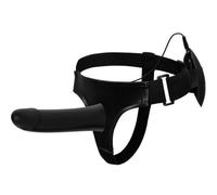 Pretty Love Vito Strap-On - arnés ajustable con dildo vibrador hueco, 17,3 cm