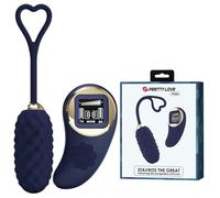 PRETTY LOVE - VIVIAN HUEVO VIBRADOR CONTROL REMOTO AZUL
