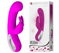 Pretty Love Webb juguete vibrador USB rabbit 12 funciones BEST SELLER