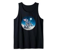 Pretty Moon Walker con vehículo y Planeta Tierra Camiseta sin Mangas