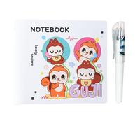 Pretty Notebook - Planificador De Diario De Animales Para Niños De 96 Hojas, Lindo Cuaderno De Papelería Para Escribir, Dibujar Y Llevar Un | Planificador Diario Y Suministros De Trabajo Para L