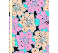 Pretty Peach And Yellow, Hawaiian Girl Florals, 150 Lined Page, 8x11 Page, Notebook Perfect For School, Learning And Note-Taking: Created With ... By: Artist Mary Elisabeth Linder @ MaryEMade