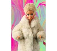 Pretty Pink Dream Notebook: Cute Fashion Journal for Girls: Stylish 6x9 Grid Notebook for School, Notes & Creative Ideas - 80 Pages