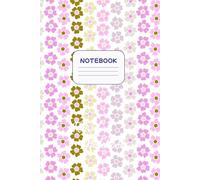 Pretty Pink Floral Notebook: Cute Lined Notebook for Everyday Use