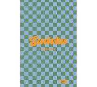 Pretty Pocket Sudoku Mixed Puzzles: Aesthetic Checkerboad Blue & Green Hardcover for Your Analog Activity Bag