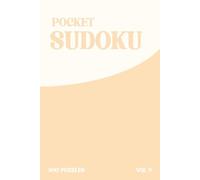 Pretty Pocket Sudoku Puzzle Book: Volume 9: Medium Difficulty: Sudoku Puzzle Book with Easy to Read Print, 9x9 Boarder Size | 6x9 inches, 125 pages | ... Gifts for Vacation, Holiday and Relaxation