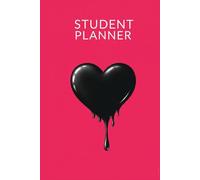 Pretty, Powerful & Organized - A Pink & Black Student Planner for Girls Who Slay at School (Hardcover Edition): Weekly Agenda • 2025-2026 Calendars • Notes & Exam Schedule Pages • 6x9 in