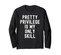 Pretty Privilege es mi única Habilidad Ingenioso Mujeres Hombres Manga Larga