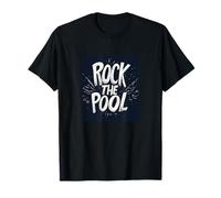 Pretty Rock the Pool Outfit para adultos y niños Camiseta