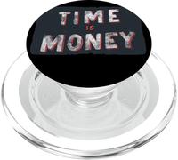 Pretty Time is Money - Disfraz de discurso PopSockets PopGrip para MagSafe