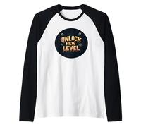 Pretty Unlock traje de discurso de nuevo nivel Camiseta Manga Raglan