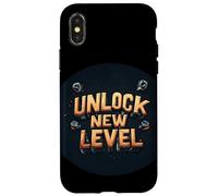Pretty Unlock traje de discurso de nuevo nivel Carcasa para iPhone X/XS