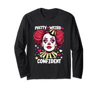 Pretty Weird Confident Girlfriend Cara De Payaso Clowngirl Manga Larga