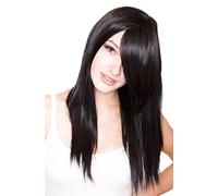 Prettyland 60cm Peluca lisa negra final fantasy tifa lockhart rinoa heartilly cosplay C994