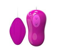 Prettylove Huevo Vibrador Avery, Rosa y Blanco - 418 gr