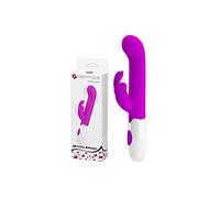 PRETTYLOVE Vibrador de Conejito Centaur Silicona 200 g
