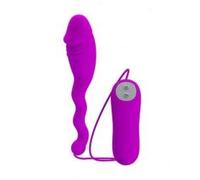 Prettylove Vibrador Jumping Snake, Púrpura - 162 gr