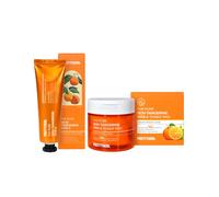 PRETTYSKIN - The Pure Jeju Tangerine Vita C Toner Pad - 140ml/70ea (1ea) + Waterfull Hand Cream - 50ml (1ea) Set