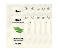 PRETTYSKIN - Total Solution Essential Sheet Mask - 1pc - Aloe (10ea) Set