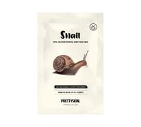 PRETTYSKIN - Total Solution Essential Sheet Mask - 1pc - Snail