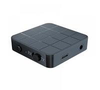 Prettyui KN321 Receptor Transmisor Bluetooth 5.0 2 en 1 USB TV Computadora Adaptador para automóvil