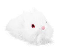 PRETYZOOM 1 Pc Conejo simulado Conejos Pascua Conejos de Pascua de Pascua Pascua Conejito Juguete Relleno Película Chico Adorno de Conejo Decoración de Pascua Felpa