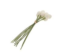 PRETYZOOM 1 Pc Crisantemo Bola simulada Flores Artificiales Ramos de Novia para Boda Ramos de Flores de Boda florero decoración Adorno de Flores arreglo Floral Ramo Diente de león Decorar