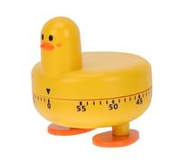 PRETYZOOM 1 Pieza 60 Temporizador de Patito Reloj Despertador para niños Contador de Manual Mini Comida Kitchen Timer Play recordatorio de de cocción Temporizador de Cocina AbS