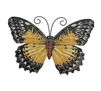 PRETYZOOM 1 Pieza De Hierro Forjado Colgante De Mariposa Pared De Jardín Decoración De Pared Escultura De Pared De Hierro Escultura De Pared De Metal Mesa Placa De Pared Adorno Grande