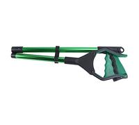 PRETYZOOM 1 Pieza Pinza de Basura Multifuncional con Imán Aleación de Aluminio Diseño Plegable y Herramienta de Recogida de Residuos para Limpieza Hogar y Exterior