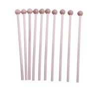 PRETYZOOM 10 Mazos de Percusión de Madera para Niños Articulación en Xilófonos y Percusión Auxiliar Ideales para Enseñanza Escolar y Preparación Musical