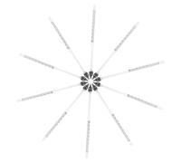 PRETYZOOM 10 Piezas de de Vidrio para Medición de Vino y Jarabe Precisa y de Leer para Elaboración de Bebidas y Cerveza