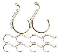 PRETYZOOM 10 piezas Ganchos Pendientes de Aleación Vintage para DIY de Enganches Ligeros y Resistentes Accesorios para Fabricación de Pendientes Hechos Mano para Manualidades y Regalos