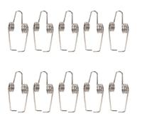 PRETYZOOM 10 Resortes para Llave de Agua de Instrumento de Viento de Hierro, Tamaño Pequeño y Fácil de Reemplazar, Accesorios Ideales para Amantes de Instrumentos de Metal y Corno Francés