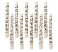 PRETYZOOM 10 Rollos de Mezuzá de Bendición Kosher Hebrea, Papel y Cuerda, 7,5 X 1 Cm, para Decoración Religiosa Judía en Ambientes Interiores