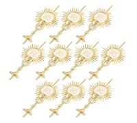 PRETYZOOM 10 Unidades Adorno Decorativo de Figurilla Bíblica para Iglesia y Festividades Diseño Clásico para Embellecimiento del Hogar y Eventos Religiosos