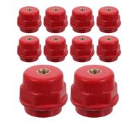 PRETYZOOM 10 Unidades De Aisladores De Baja Tensión Separadores De Barras Colectoras Aisladores De Poliéster De Alta Resistencia Soportes Aislantes Separadores De Poliéster